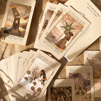 Fournisseur d'impression professionnel Personnalisez entièrement Musical Yoga Inspirational Magic Card Deck Tarot Print