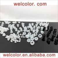 Joint d'étanchéité en Silicone pour boîte électrique, trou unique, en caoutchouc et Silicone, protecteur de câble, OD 15/64 6MM, ID 6.0 5/32 4.0, 4 mm