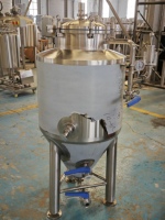 Réservoirs de fermentation de bière en acier inoxydable 50L directs d'usine utilisés pour la ferme de restaurant 50L pour le moteur de roulement de bière artisanale d'alcool