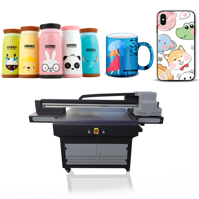 Chinese Brand of 6090 Uv Flatbed Printer Led Uv Printing Machine 1/2/3pcs Tx800 Printhead Uv Printer 6090 for Luggage Glass