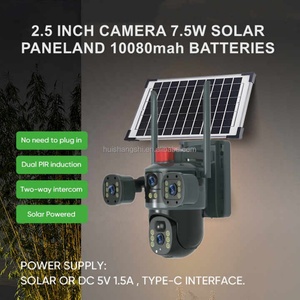 Eseecloud 12MP 4G Sim Card 4Lens 3Views Solar <b>Security</b> <b>Camera</b> Outdoor IP PTZ Network CCTV <b>Wireless</b> Wifi CCTV Surveillance <b>Camera</b> - Product Image 2