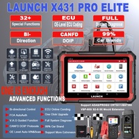Nuevo LAUNCH X431 Pro Elite 2026, Escáner Bidireccional, Codificación ECU, CANFD, DOIP, FCA AutoAuth, Guía VAG, Igual que X431 V Pro 5.0