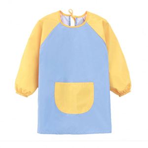 Art Aprons Learning Education Toys Portable Lightweight Birthday Gift Kids Children Bib Apron <b>Kit</b> Long Sleeve <b>Painting</b> - Product Image 2