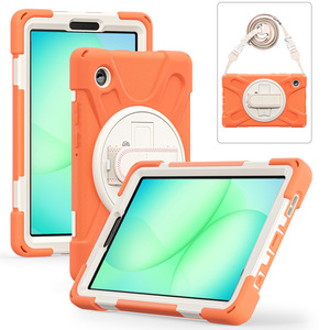 Étui de <span class=keywords><strong>protection</strong></span> pour <span class=keywords><strong>tablette</strong></span> à 3 couches avec béquille pour <span class=keywords><strong>Samsung</strong></span> Tab A11 8,7 <span class=keywords><strong>pouces</strong></span>, fabrication d'usine, <span class=keywords><strong>protection</strong></span> intégrale antichoc à 360 degrés - Product Image 3
