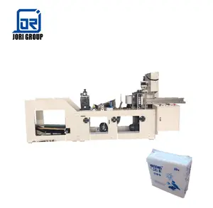 Tecidos de guardanapo de fábrica de pequeno negócio 1/4 papel quadrado dobrável fabricação de máquinas