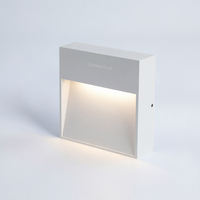Lumière d'escalier LED à montage en surface, boîtier en aluminium de forme ronde, 24V 3W