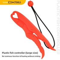 Pince à poisson lumineuse flottante en PP léger et imperméable, grande capacité 30 kg, pour la pêche en mer, rouge/jaune/blanc