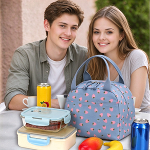 Nouveau Sac Isotherme en Velours Côtelé avec Poches Latérales, Logo Personnalisé, Imperméable, Grande Capacité, Écologique, Idéal pour les Voyages - Product Image 6
