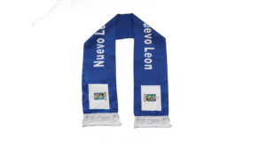 Bufanda con bandera <span class=keywords><strong>de</strong></span> Nuevo León, venta al por mayor, productos personalizados para animar al fútbol, bufanda con bandera nacional para fanáticos, bufandas con borlas, chal - Product Image 3