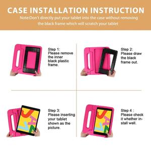 Funda Protectora Resistente HGD con Soporte para Tablet, a Prueba de Golpes, de EVA, para iPad Air 1/2/iPad Pro 9.7 Pulgadas, Compatible con iPad 5/6/7 Generación, con Asa - Product Image 5