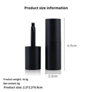 Penna per disegnare la <span class=keywords><strong>barba</strong></span> a quattro punte con crema idratante senza Logo impermeabile a prova di sudore organico a tratti distinti - Product Image 2