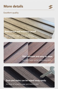 複合材外装壁板、外装PS木製溝付き装飾外壁パネル - Product Image 4