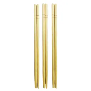 Prezzo di fabbrica all'ingrosso bacchette usa e getta rotonde usa e getta di bambù produttori cinesi personalizzati