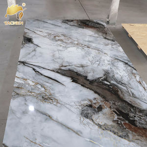 Lámina de Mármol UV Impermeable a <span class=keywords><strong>Precio</strong></span> de Fábrica, Lámina de Mármol UV Resistente al Desgaste, Paneles de Pared de PVC para Decoración de Paredes del Hogar - Product Image 5