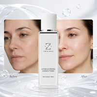 Essence hydratante de qualité supérieure pour l'exportation en gros, inspirée des dermatologues, au jasmin sambac et bêta-glucane, apaisante et boostant l'éclat naturel de la peau