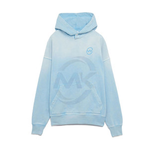 Meilleur matériau Sunfade Hoodies Manches longues Street Fashion en 100% Coton Saison d'hiver Techniques teintes unies - Product Image 1