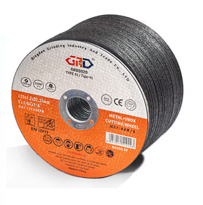דיסק חיתוך מפלדת אל-חלד GRD 125X1.2X22.23MM (4.5 אינץ') למטחנות זווית, דיסק חיתוך מתכת, דיסקים חיתוך שוחקים - Product Image 6