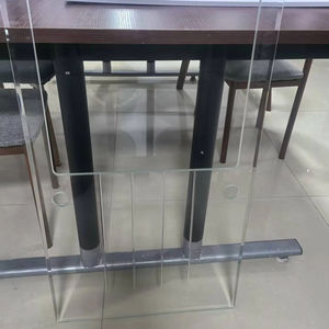 <span class=keywords><strong>Vidrio</strong></span> templado multiusos para baño, sala de estar, cocina Exterior, para cortar mesas planas para horno microondas, pared cortina - Product Image 6