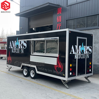 Fast Food Snack Trailer Cuisine complète Événements Festivals Restauration Food Truck