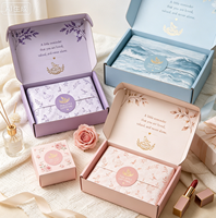 Boîte Cadeau de Luxe Personnalisée pour Cosmétiques Arabes, Embossée, avec Doublure Éponge, Fermeture Magnétique, Emballage Écologique pour Parfum