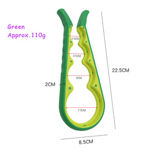 ที่เปิดขวดและที่เปิดขวดอเนกประสงค์4อิน1กันลื่นที่เปิดฝาได้ - Product Image 6