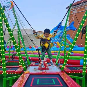 <span class=keywords><strong>Trampoline</strong></span> de saut à l'élastique pour enfants Jeu de carnaval populaire direct d'usine - Product Image 1