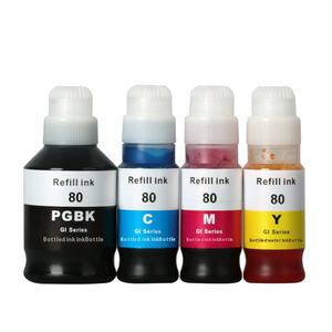 Bouteille de remplissage d'encre Canon pour 80 GI20 GI30 GI40 GI50 GI60 GI70 GI80 GI90 G5020 G6030 G5040 <span class=keywords><strong>G6050</strong></span> G6060 GM2070 G6080 G6091 - Product Image 1