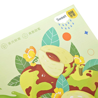 Boîte en carton écologique en gros avec pelliculage mat, impression de luxe pour la mode, emballage de fruits frais, boîte cadeau ondulée avec couvercle