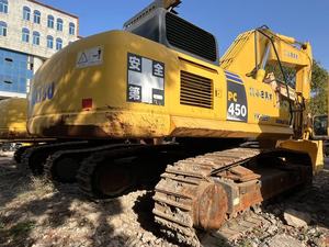 Excavatrice sur chenilles Komatsu PC450-8 utilisée pour les travaux miniers et de construction, Komatsu PC450 avec 4500 heures de fonctionnement - Product Image 4