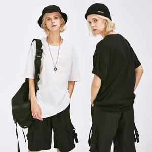 T-shirt Unisexe en Coton pour Homme, Garçon et Enfant, Coupe Oversize Boxy, Grammage Lourd 240 GSM, Style Cool, Vente en Gros - Product Image 3