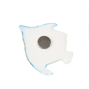Fabrication d'aimant de réfrigérateur en acrylique pour animaux marins, étoile de mer, poisson, crevettes, motif de plage personnalisé - Product Image 2