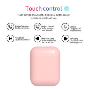 Venta al por mayor de fábrica <span class=keywords><strong>Inpods</strong></span> <span class=keywords><strong>12</strong></span> pro Matte Wireless Blue-Tooth 5,0 Auriculares - Product Image 5