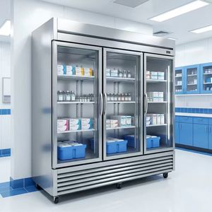 Equipo <span class=keywords><strong>de</strong></span> Refrigeración Comercial Completo para Almacenamiento en Frío, Diseño Móvil <span class=keywords><strong>de</strong></span> Vidrio para Conservación <span class=keywords><strong>de</strong></span> Flores Frescas y Cerveza, 2x3x2 - Product Image 2