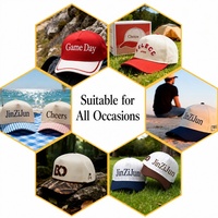 Casquette de baseball 6 panneaux en coton de haute qualité avec logo brodé 3D personnalisé, style sportif, casquette 5 panneaux 7 Goras personnalisée