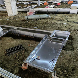 Griglie <span class=keywords><strong>in</strong></span> Acciaio Inox Regolabili <span class=keywords><strong>in</strong></span> <span class=keywords><strong>Altezza</strong></span>, Sistema di Drenaggio Anticorrosione per Edifici e Uffici - Product Image 4