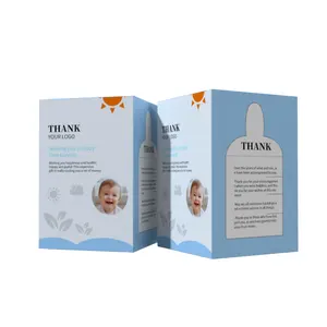 Custom Printing Baby Medicine Pills Paper Packaging Box Baby Health Product Box Pacifier Packaging