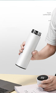 Botella de agua inoxidable que se mantiene hidratada y disfrutar, taza LED inteligente, termo a granel, disponible - Product Image 2
