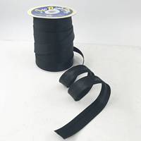 Ruban de finition en satin 20 mm, accessoires de confection, ruban biais, ruban passepoil double pli en polyester, rouleau de 50 m, Chine