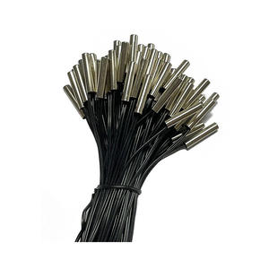 Sonda de Temperatura NTC Xinshiheng em Formato Cilíndrico de Metal 100K 3435K 3950K 1% com Fio XLPE PTFE PVC - Product Image 5