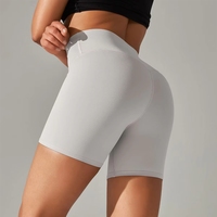 Leggings Cortos de Cintura Alta, Sin Costuras, con Efecto Push-Up, para Mujer, Sexys, para Yoga, Fitness y Deportes