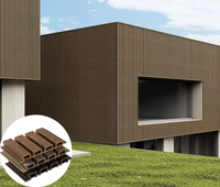 Panneau mural WPC co-extrudé Rongke, prix usine OEM, prix abordable, revêtement mural composite extérieur, bardage extérieur pour maison