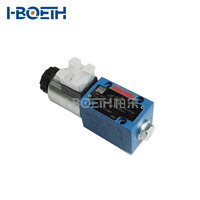 Vanne de régulation de débit proportionnelle hydraulique Rexroth série 3FREE avec élément électronique intégré (OBE) et positionnement inductif