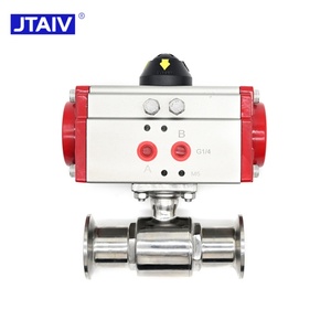 JTAIV OEM - Válvula de Bola Sanitaria Neumática Personalizable de Acero Inoxidable de Grado Alimenticio con Sellado de PTFE para Agua, Aceite y Gas, de Instalación Rápida - Product Image 6