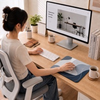 Tapis de souris vierges pour sublimation, tapis de souris en néoprène pour transfert thermique, tapis de bureau antidérapants pour le bureau, les jeux et les cadeaux promotionnels