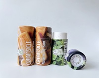 Déodorant de baume à lèvres Push up dans un tube de papier écologique Déodorant Stick 0.3oz Cosmétique Taille personnalisée avec design étanche à l'humidité