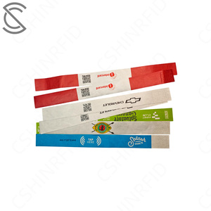 防篡改 NFC RFID 儿童纸质腕带 Ntag216 带序列号，用于支付活动、节日、派对 - Product Image 6