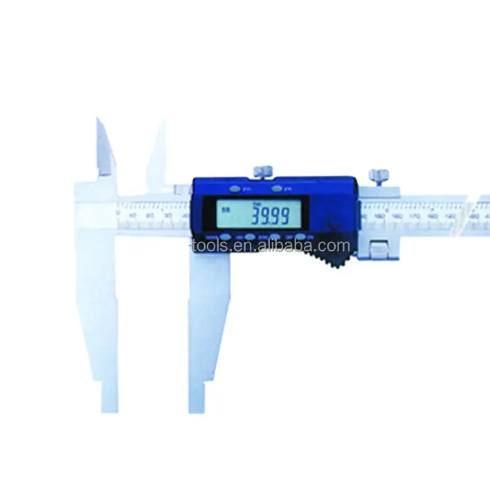 Tobogán de medición Digital de alta resistencia, calibrador Vernier electrónico con pantalla LCD, 0-600mm