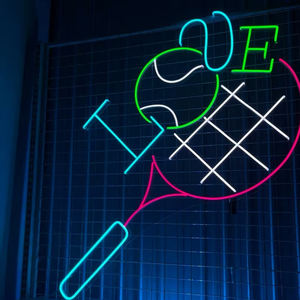 Letrero de neón deportivo americano, espíritu de equipo de fútbol, muestra de luz de neón Led, decoración de pared, luz de neón Led para decoración de Club - Product Image 5