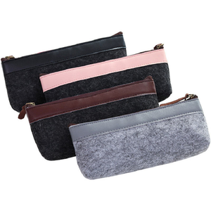 Gran Stock Disponible, Estuche para Lápices de Fieltro Ecológico con Impresión Personalizada, Cierre de Cremallera, para Uso Escolar y de Oficina, Alta Calidad, Mofelt MFT-22 - Product Image 5