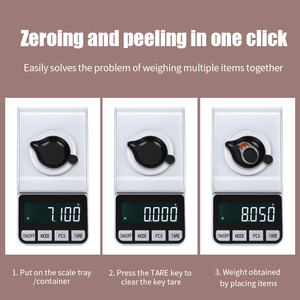 CHANGXIE <span class=keywords><strong>Balance</strong></span> numérique portable OEM <span class=keywords><strong>de</strong></span> poche, poche <span class=keywords><strong>professionnelle</strong></span> précise <span class=keywords><strong>de</strong></span> 0.001g, <span class=keywords><strong>balance</strong></span> <span class=keywords><strong>de</strong></span> poids <span class=keywords><strong>de</strong></span> poche pour bijoux <span class=keywords><strong>de</strong></span> 50g - Product Image 2